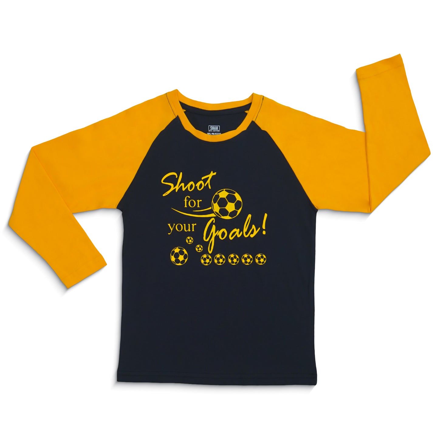 Boys' Soccer Raglan T-Shirt