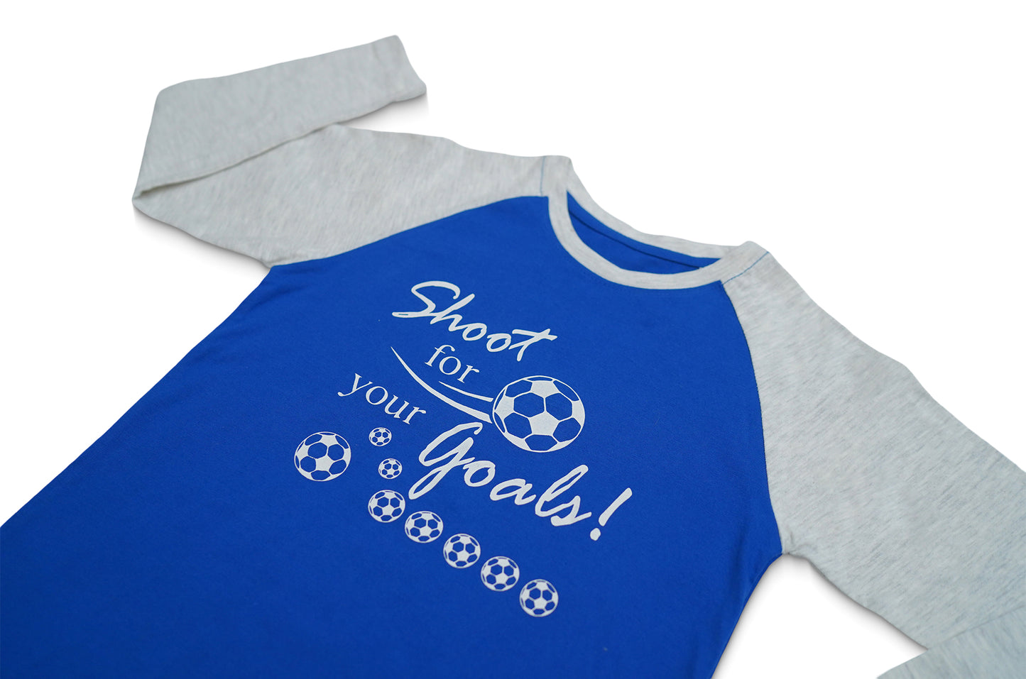 Little Soccer Star "Goal Getter" Raglan Tee