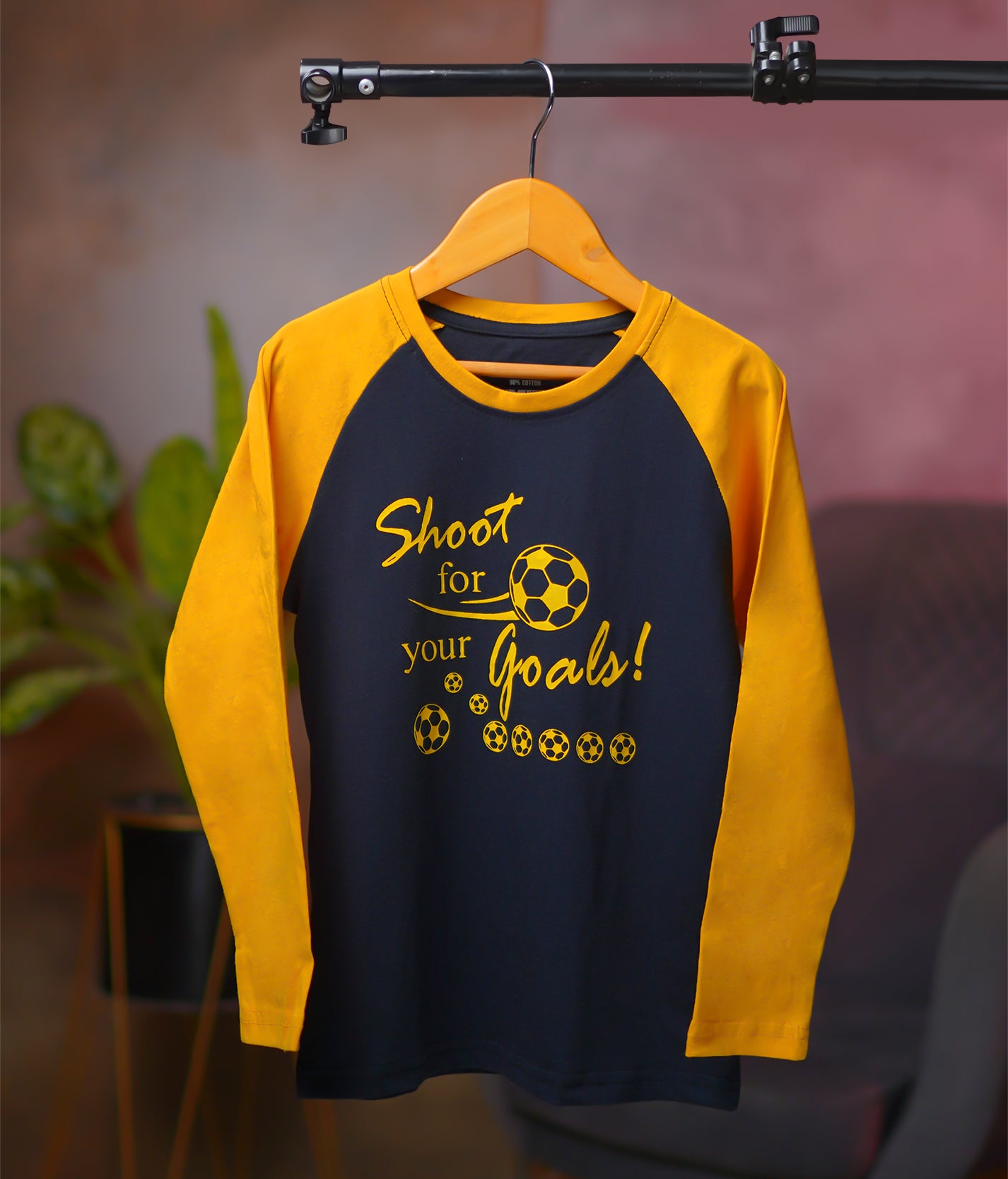 Boys' Soccer Raglan T-Shirt