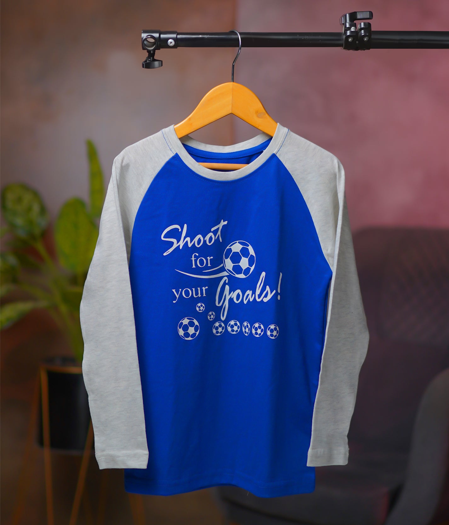 Little Soccer Star "Goal Getter" Raglan Tee