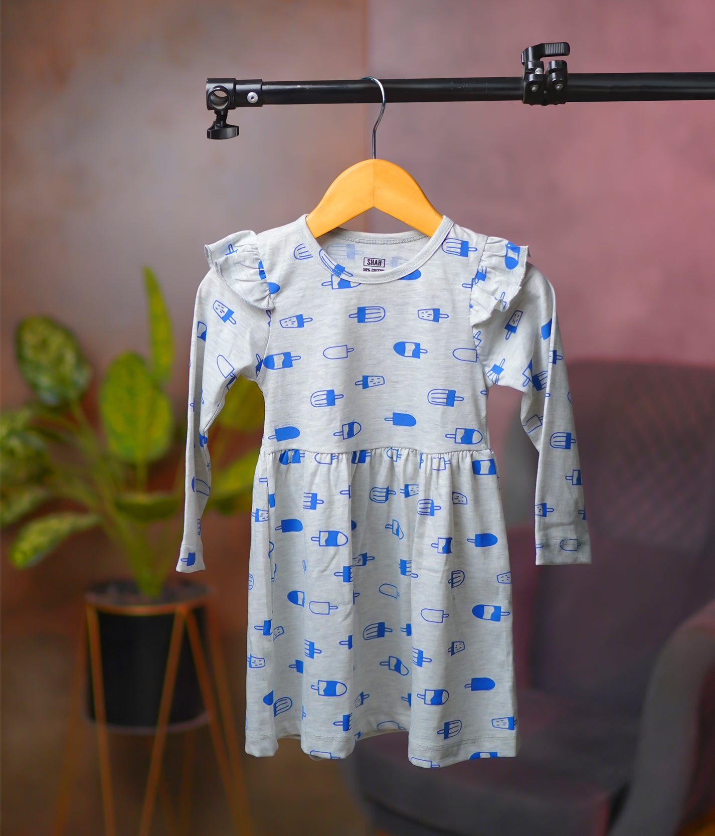 Girls Ice Pop Ruffle Frock