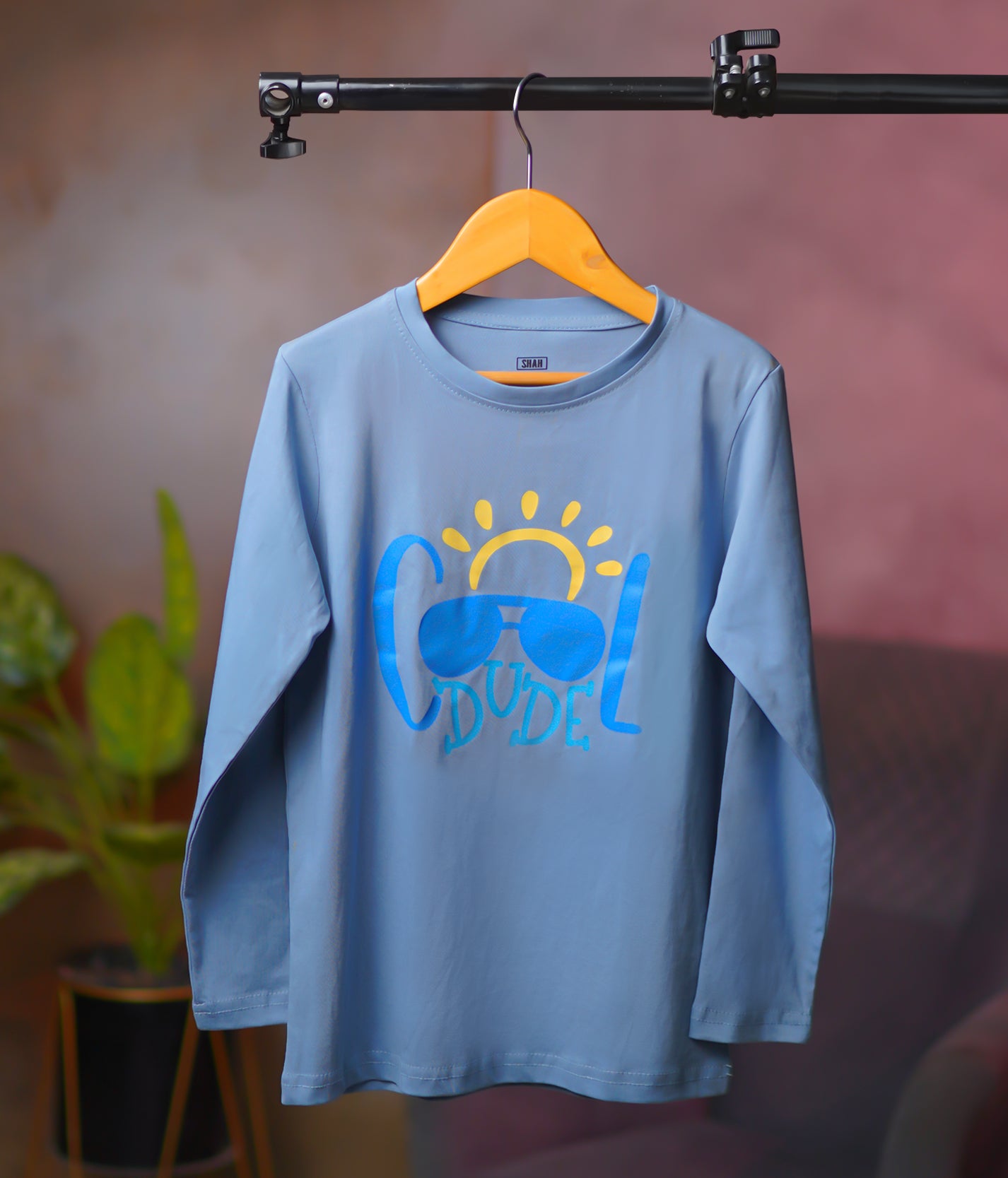 Boys' "Cool Dude" Long Sleeve Tee | Ages 2-8 | Soft Cotton Blend