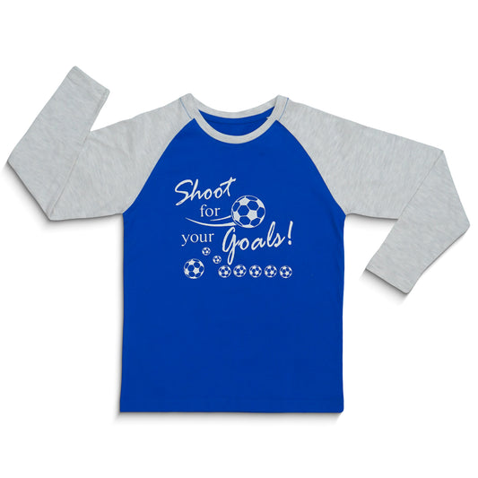 Little Soccer Star "Goal Getter" Raglan Tee