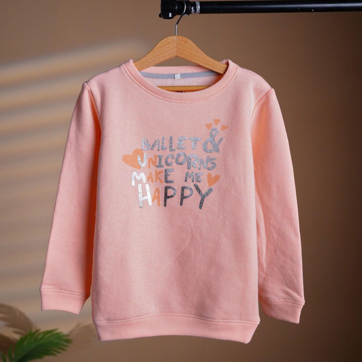 Girl's Happy Unicorn Sweatshirt