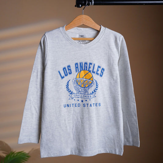 Boy's LA Basketball Graphic Tee