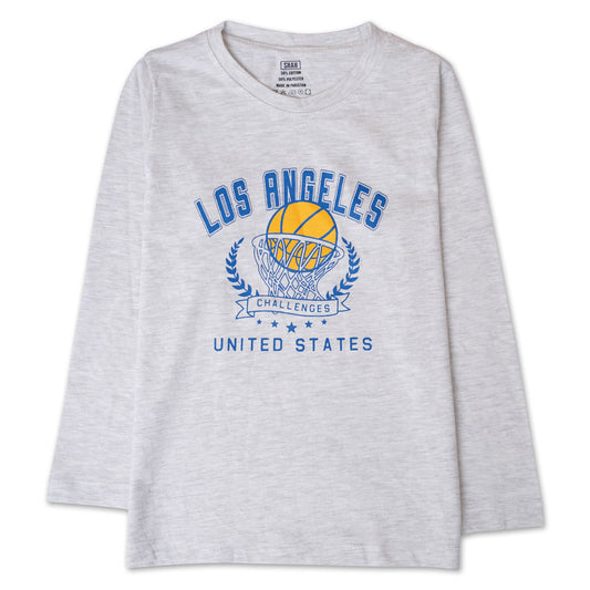 Boy's LA Basketball Graphic Tee