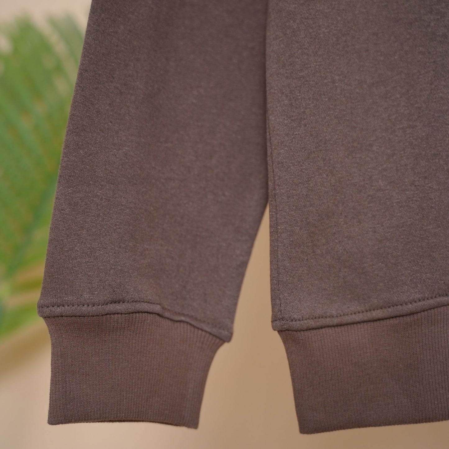 Men's High-Neck Quarter-Zip Sweater