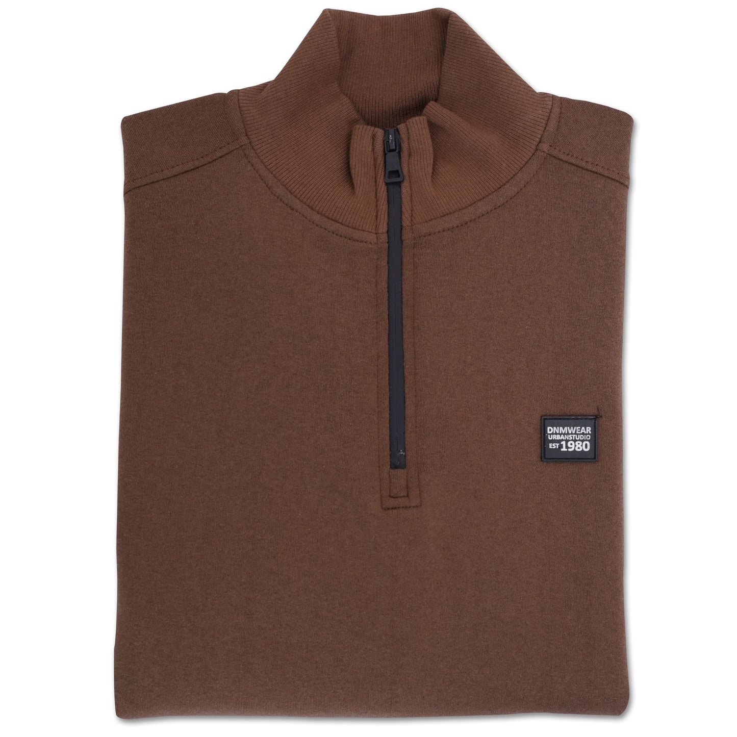 Men's High-Neck Quarter-Zip Sweater