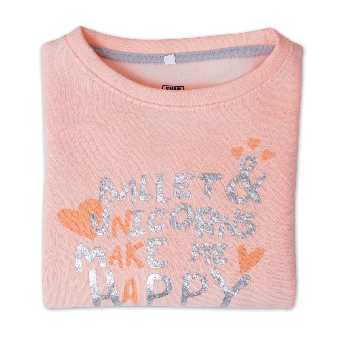 Girl's Happy Unicorn Sweatshirt